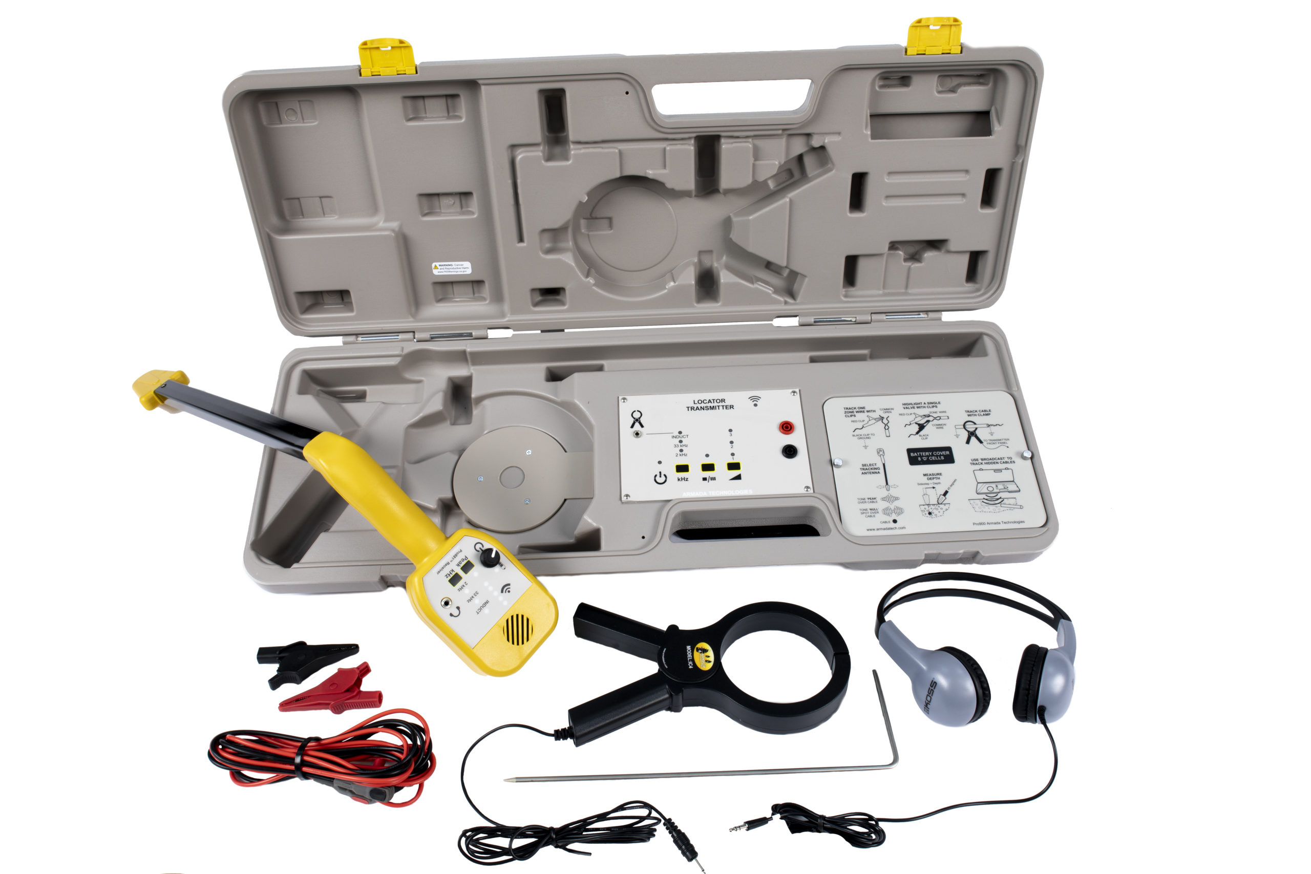 Pro881™ Digital Underground Cable Locator with Inductive Clamp main image